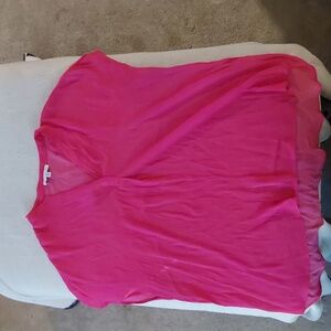 🌻Bright Pink shirt from Maison d'Amlie